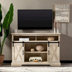 Meuble TV Middlebrook Highboy de 52 pouces avec portes coulissantes de style grange