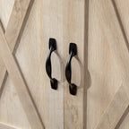 Meuble TV Middlebrook Highboy de 52 pouces avec portes coulissantes de style grange