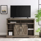Meuble TV Middlebrook Highboy de 52 pouces avec portes coulissantes de style grange