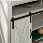 Meuble TV Middlebrook Highboy de 52 pouces avec portes coulissantes de style grange