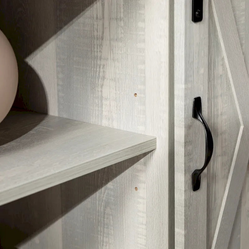 Meuble TV Middlebrook Highboy de 52 pouces avec portes coulissantes de style grange