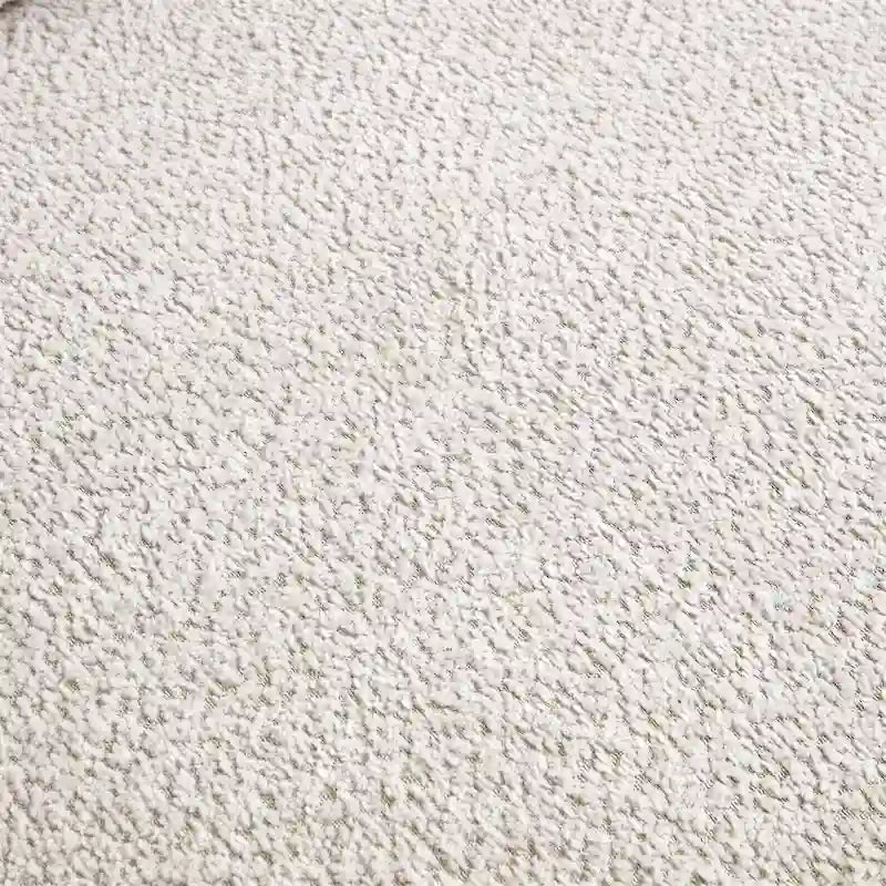 Canapé moderne 3 places confortable, recouvert de velours et avec pieds