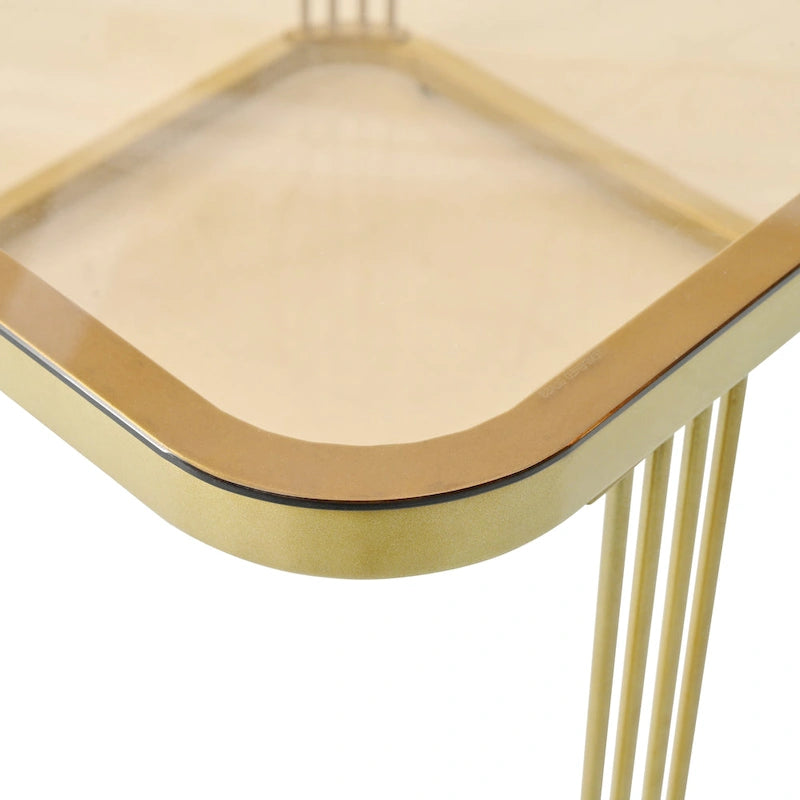 Table basse gigogne à roulettes