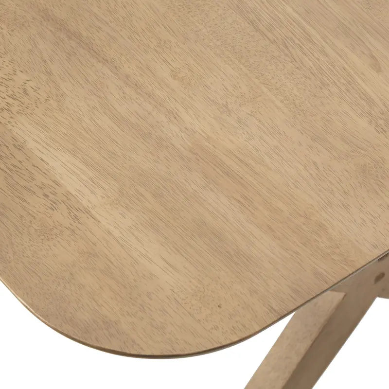 Ensemble de salle à manger 5 pièces en bois massif Lifestorey Baywood avec fauteuil