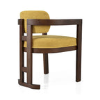 Christopher Knight Home - Chaises de salle à manger Evelyn en bois d'hévéa rembourrées (ensemble de 4)