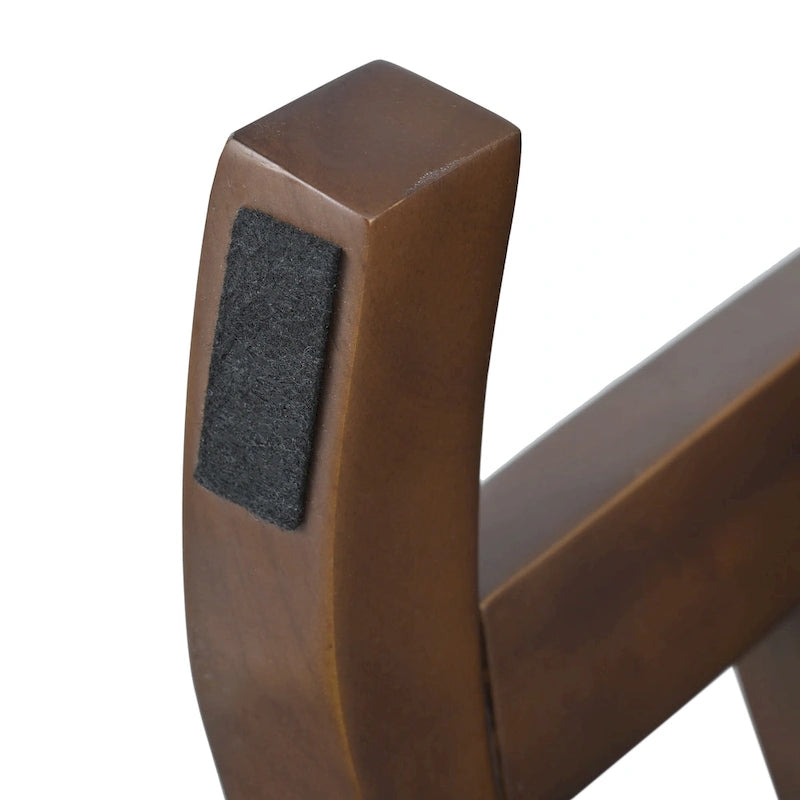 Christopher Knight Home - Chaises de salle à manger Evelyn en bois d'hévéa rembourrées (ensemble de 4)