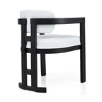 Christopher Knight Home - Chaises de salle à manger Evelyn en bois d'hévéa rembourrées (ensemble de 4)