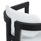 Christopher Knight Home - Chaises de salle à manger Evelyn en bois d'hévéa rembourrées (ensemble de 4)