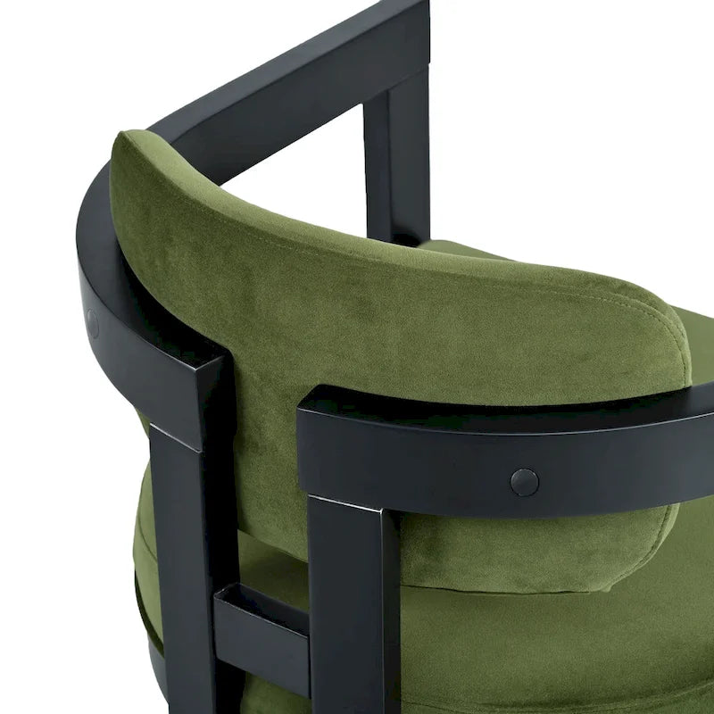 Christopher Knight Home - Chaises de salle à manger Evelyn en bois d'hévéa rembourrées (ensemble de 4)