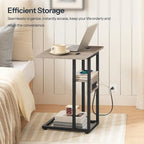 Table d'appoint pliable - 15,4 cm (P) x 10,2 cm (L) x 25,2 cm (H)