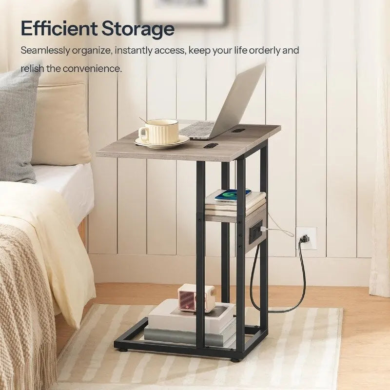 Table d'appoint pliable - 15,4 cm (P) x 10,2 cm (L) x 25,2 cm (H)