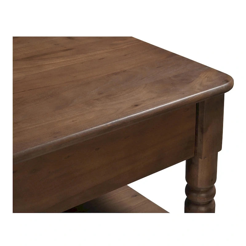 Îlot de cuisine en bois Cove de NADAAL STUDIOS, avec rangement - 72 po L x 40,5 po P x 36,5 po H