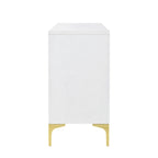 Buffet à 4 portes sans poignées pour salle à manger, salon