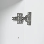 Buffet à 4 portes sans poignées pour salle à manger, salon