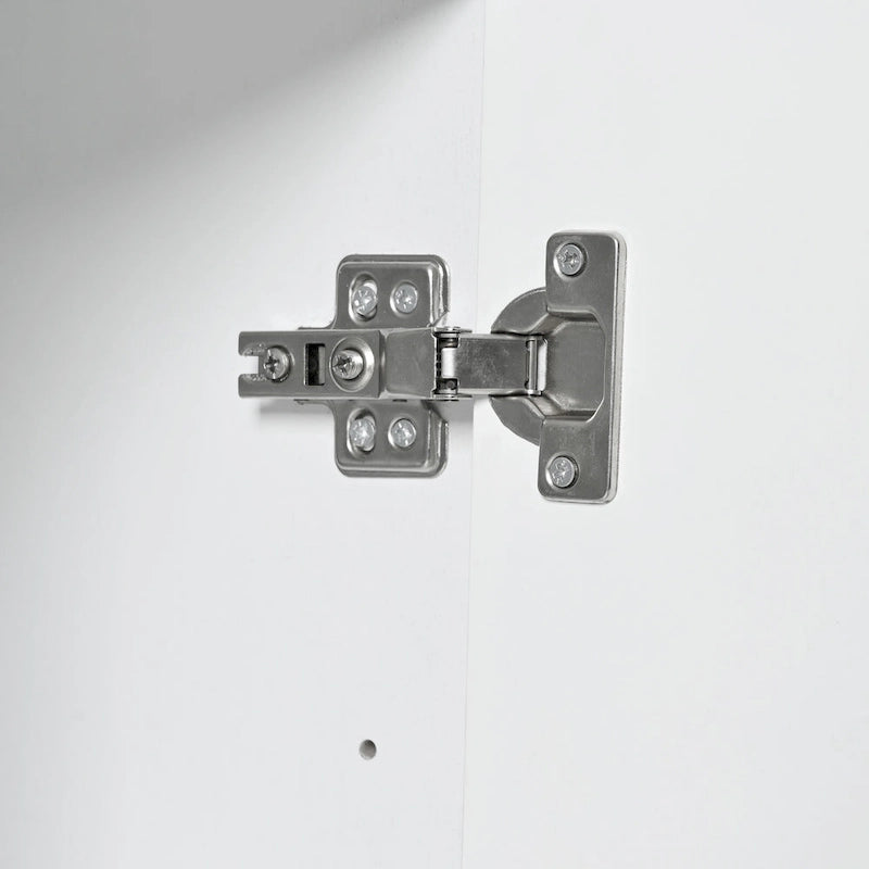 Buffet à 4 portes sans poignées pour salle à manger, salon