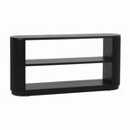 Console d'entrée moderne 58,9 cm, table d'appoint fine avec étagère ouverte pour une utilisation multifonctionnelle