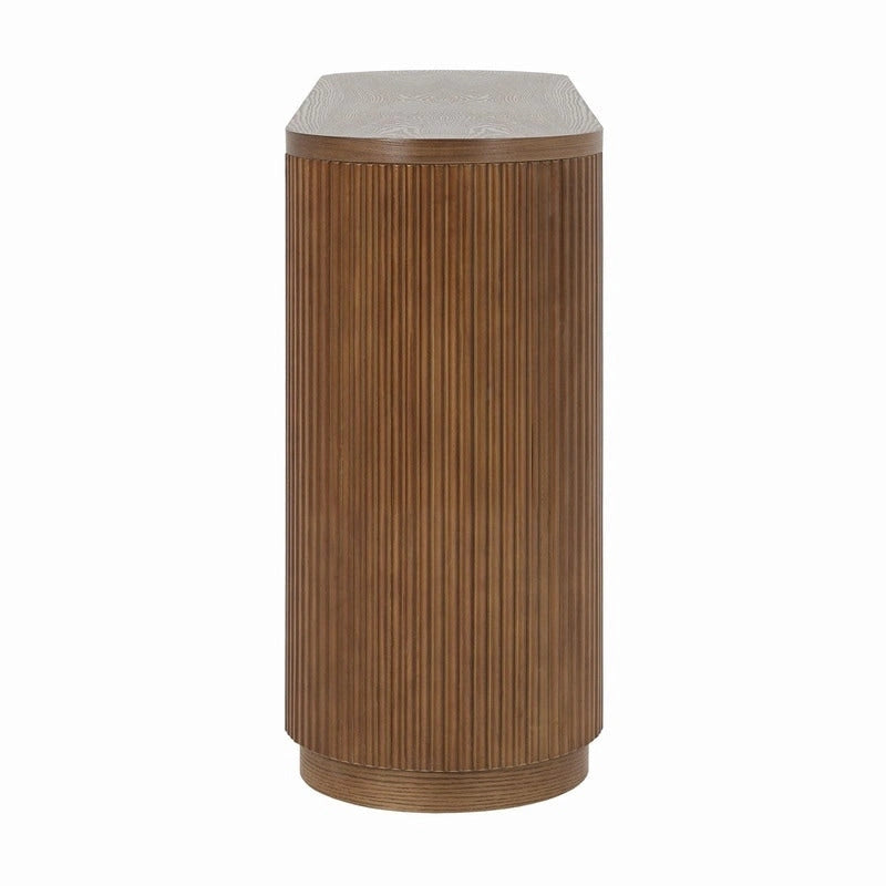 Console d'entrée moderne 58,9 cm, table d'appoint fine avec étagère ouverte pour une utilisation multifonctionnelle