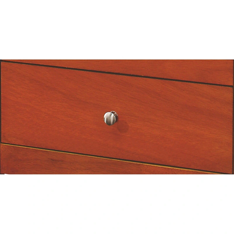 Table de chevet moderne avec trois tiroirs de rangement pour chambre à coucher