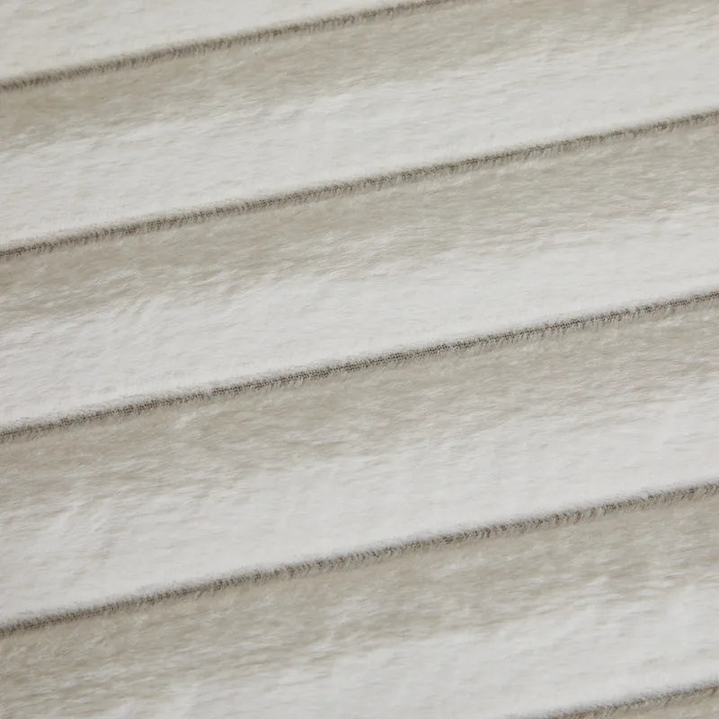 Pouf ottoman rond rembourré de 22,05 pouces de large avec pieds en métal noir