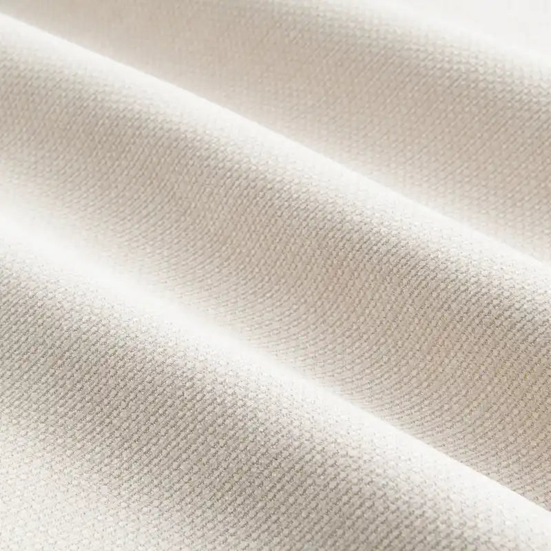 Canapé d'angle modulable en chenille avec pouf amovible