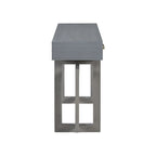 Console moderne de 57 pouces avec trois tiroirs et un design de pieds unique pour entrée, couloir, salon