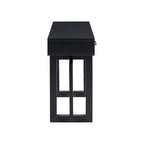 Console moderne de 57 pouces avec trois tiroirs et un design de pieds unique pour entrée, couloir, salon