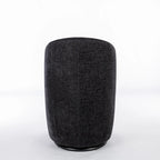 Fauteuil pivotant d'appoint en tissu chenille