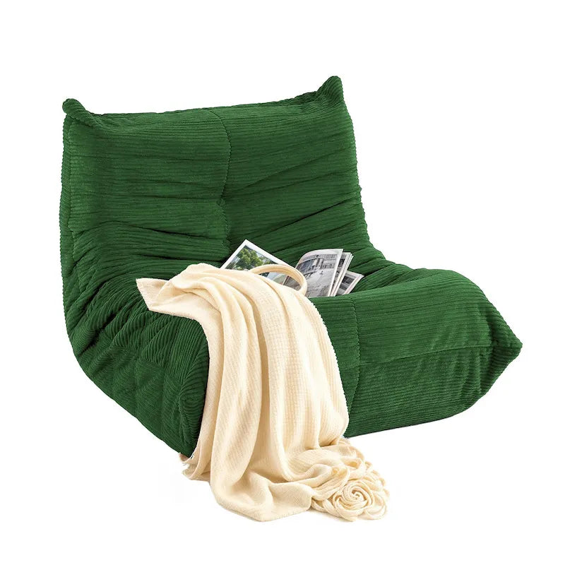 Pouf Moasis, canapé une place avec mousse à mémoire de forme, canapé de sol relaxant pour adultes et enfants