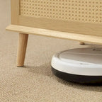 Table basse Chelsea Square Teagan en rotin avec plateau relevable et rangement - 42 x 17