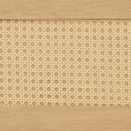 Table basse Chelsea Square Teagan en rotin avec plateau relevable et rangement - 42 x 17