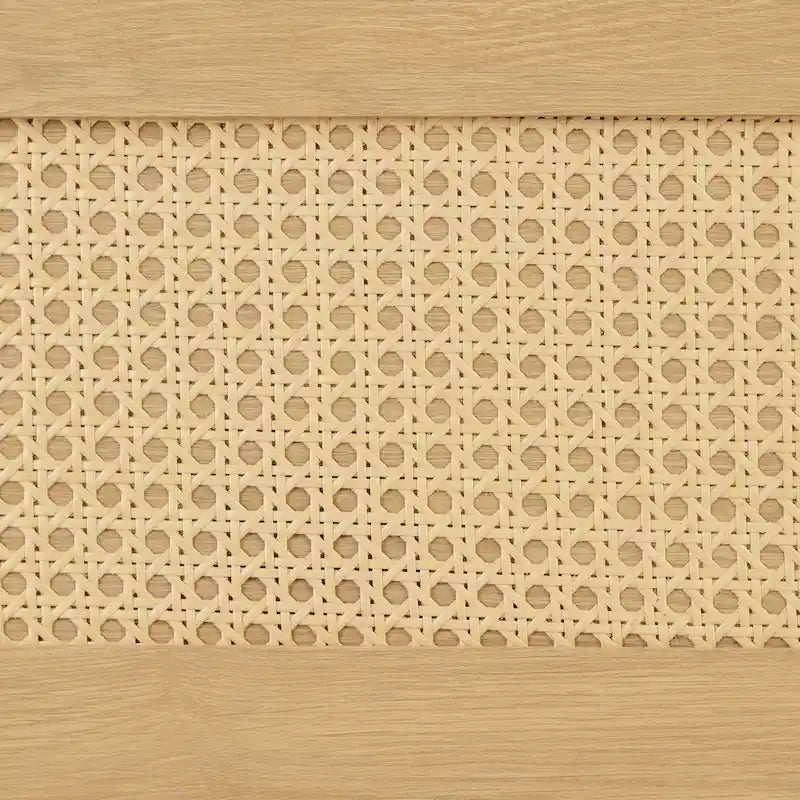 Table basse Chelsea Square Teagan en rotin avec plateau relevable et rangement - 42 x 17