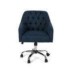 Fauteuil de bureau pivotant rembourré Barbour par Christopher Knight Home - Non disponible