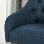 Fauteuil de bureau pivotant rembourré Barbour par Christopher Knight Home - Non disponible