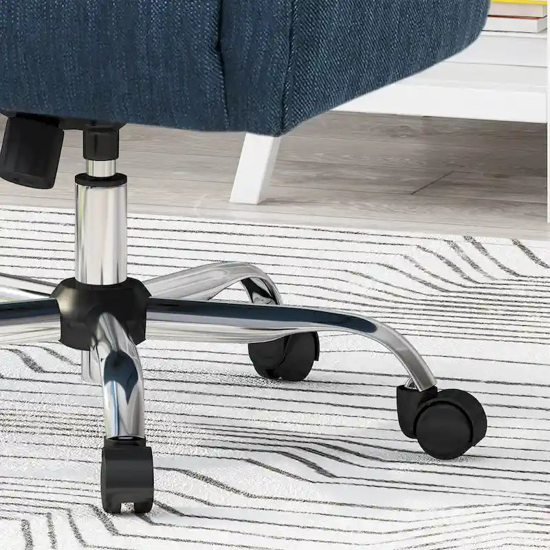 Fauteuil de bureau pivotant rembourré Barbour par Christopher Knight Home - Non disponible