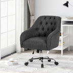 Fauteuil de bureau pivotant rembourré Barbour par Christopher Knight Home - Non disponible