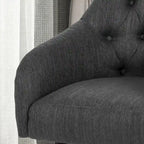 Fauteuil de bureau pivotant rembourré Barbour par Christopher Knight Home - Non disponible