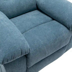 Fauteuil inclinable électrique avec fonction massage réglable, fauteuil inclinable avec système chauffant pour salon