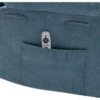 Fauteuil inclinable électrique avec fonction massage réglable, fauteuil inclinable avec système chauffant pour salon