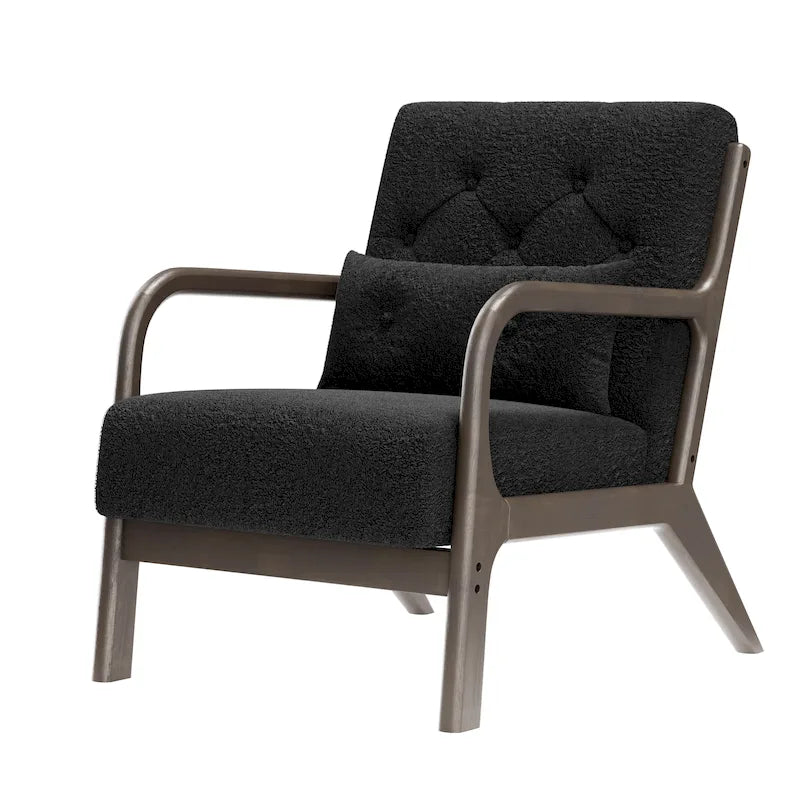 Fauteuil d'appoint Corvus Zelda Lounge avec accoudoirs