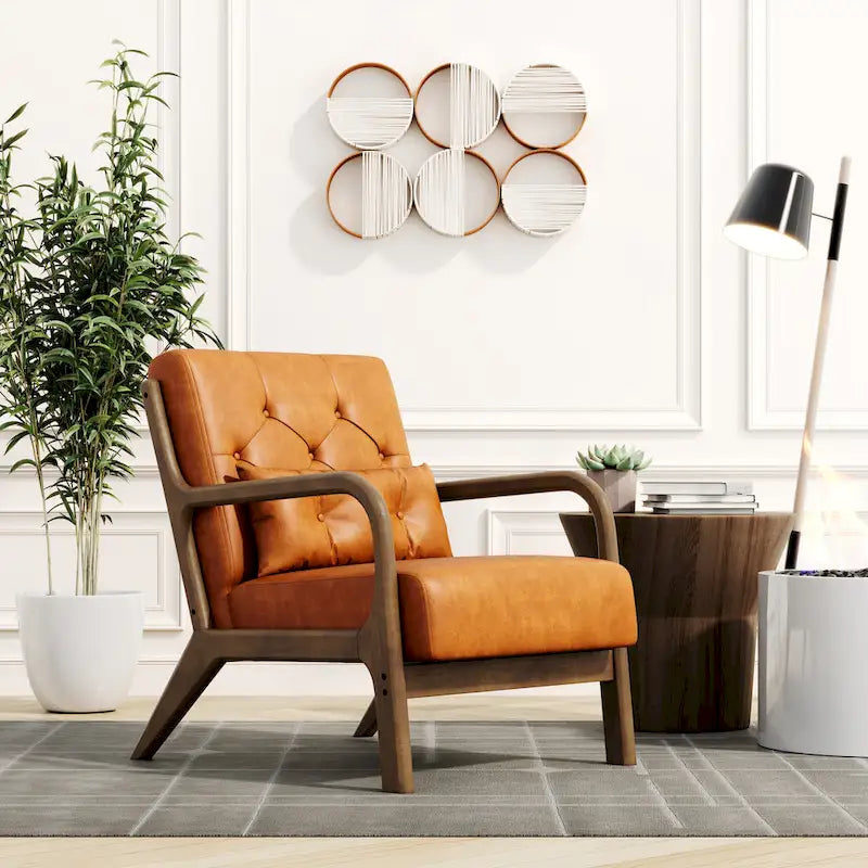 Fauteuil d'appoint Corvus Zelda Lounge avec accoudoirs