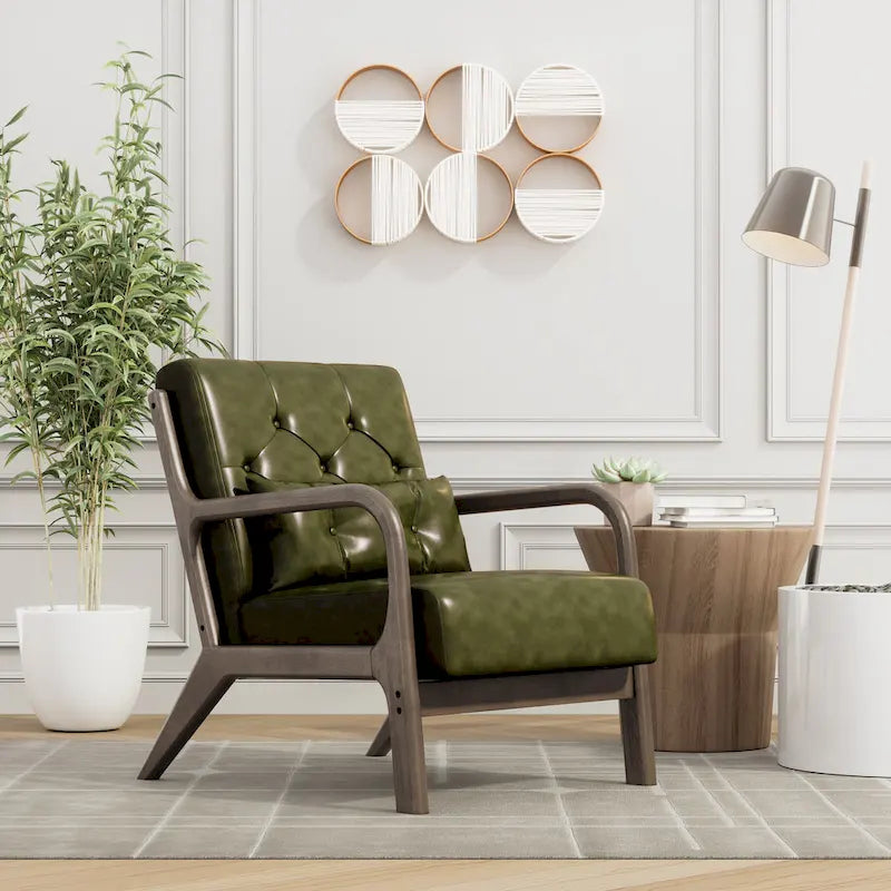 Fauteuil d'appoint Corvus Zelda Lounge avec accoudoirs