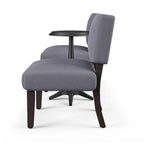 Ensemble table et chaises 3 pièces Kyer en bois gris transitionnel de Furniture of America