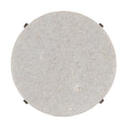 Table d'appoint Nigella Granite à pieds croisés