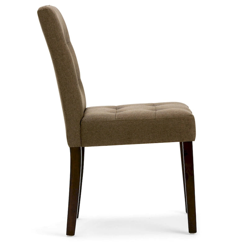 Chaises de salle à manger contemporaines Jefferson de WYNDENHALL (lot de 2) - 48 cm (l) x 58 cm (p) x 91 cm (h)