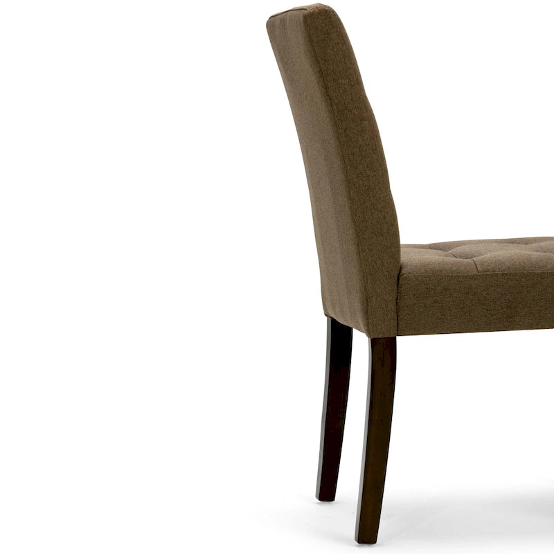 Chaises de salle à manger contemporaines Jefferson de WYNDENHALL (lot de 2) - 48 cm (l) x 58 cm (p) x 91 cm (h)