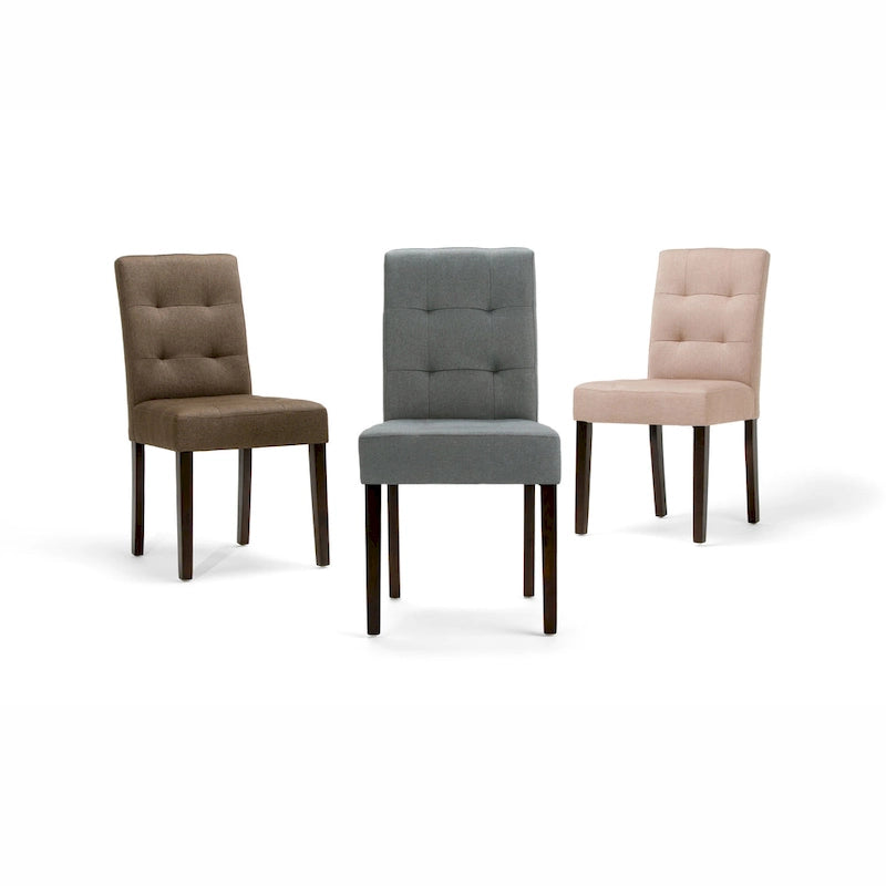 Chaises de salle à manger contemporaines Jefferson de WYNDENHALL (lot de 2) - 48 cm (l) x 58 cm (p) x 91 cm (h)