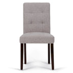 Chaises de salle à manger contemporaines Jefferson de WYNDENHALL (lot de 2) - 48 cm (l) x 58 cm (p) x 91 cm (h)