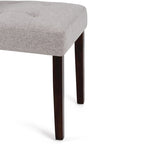 Chaises de salle à manger contemporaines Jefferson de WYNDENHALL (lot de 2) - 48 cm (l) x 58 cm (p) x 91 cm (h)