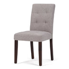 Chaises de salle à manger contemporaines Jefferson de WYNDENHALL (lot de 2) - 48 cm (l) x 58 cm (p) x 91 cm (h)