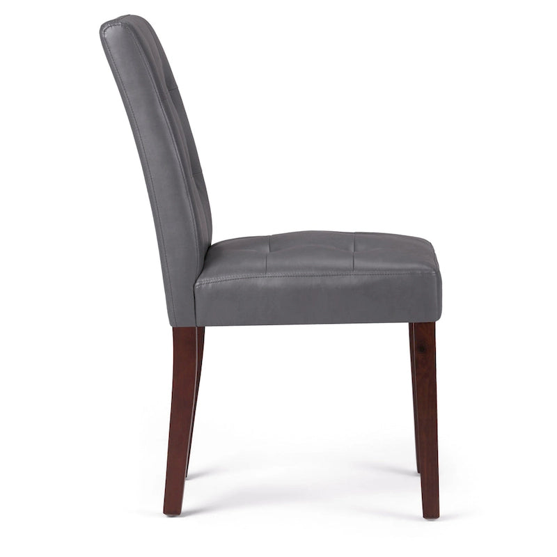 Chaises de salle à manger contemporaines Jefferson de WYNDENHALL (lot de 2) - 48 cm (l) x 58 cm (p) x 91 cm (h)